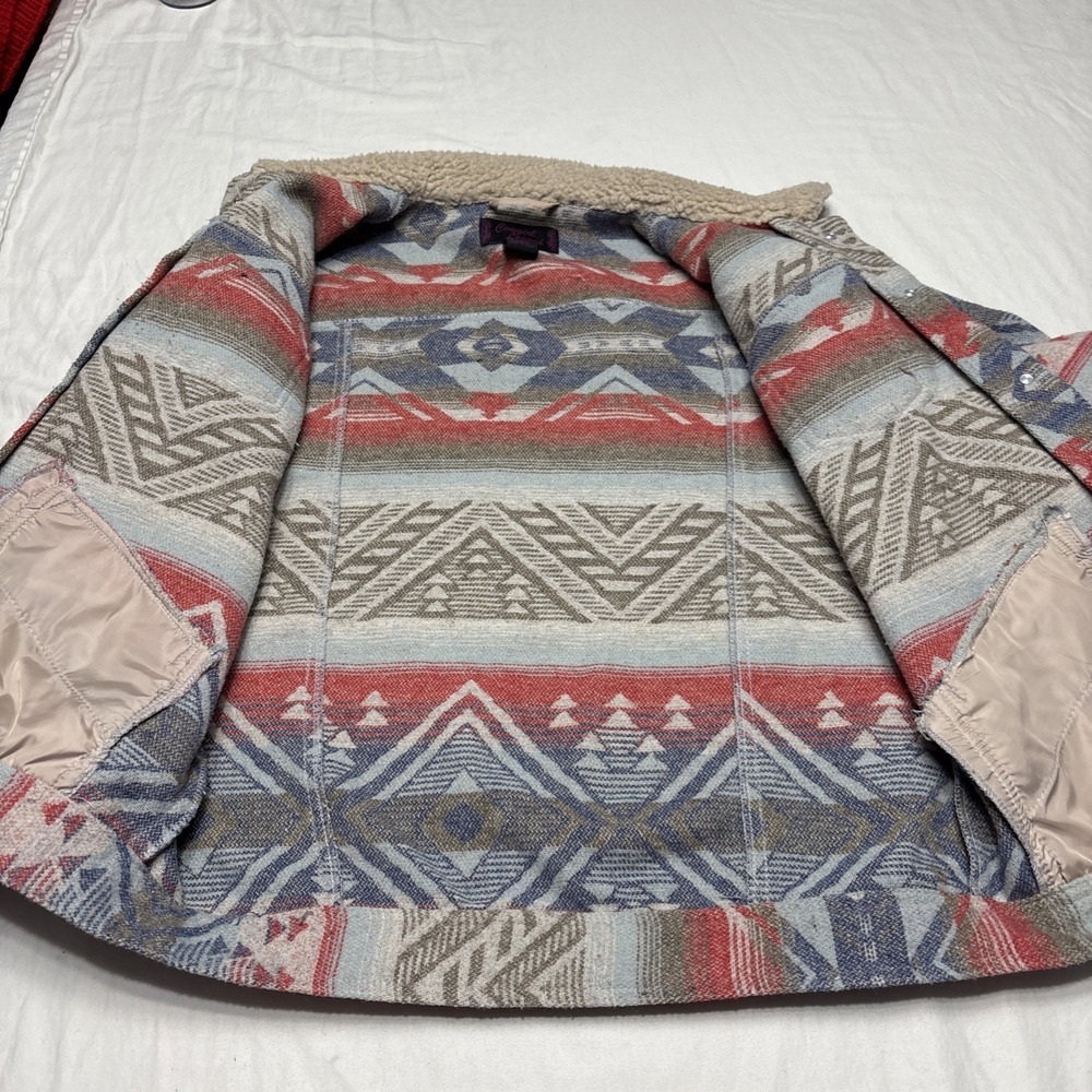 Cowgirl Lengend Jacket Womens Medium Southwestern‎ Aztec  Polyester Wool Blend - Picture 13 of 13